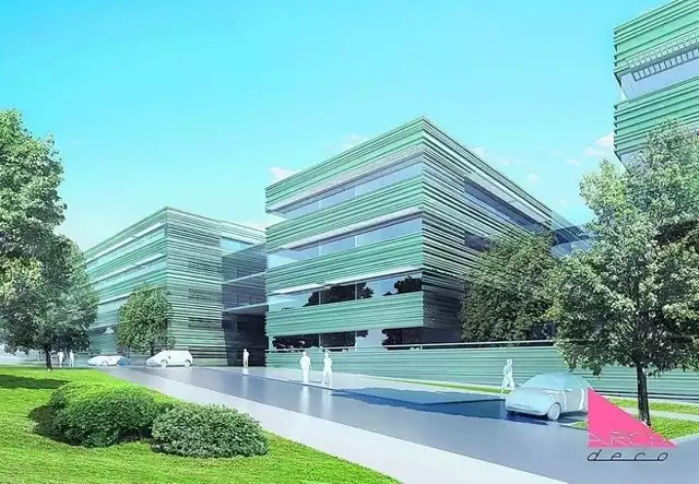 Centrum Medycyny Nieinwazyjnej ma się składać z kilku połączonych ze sobą budynków