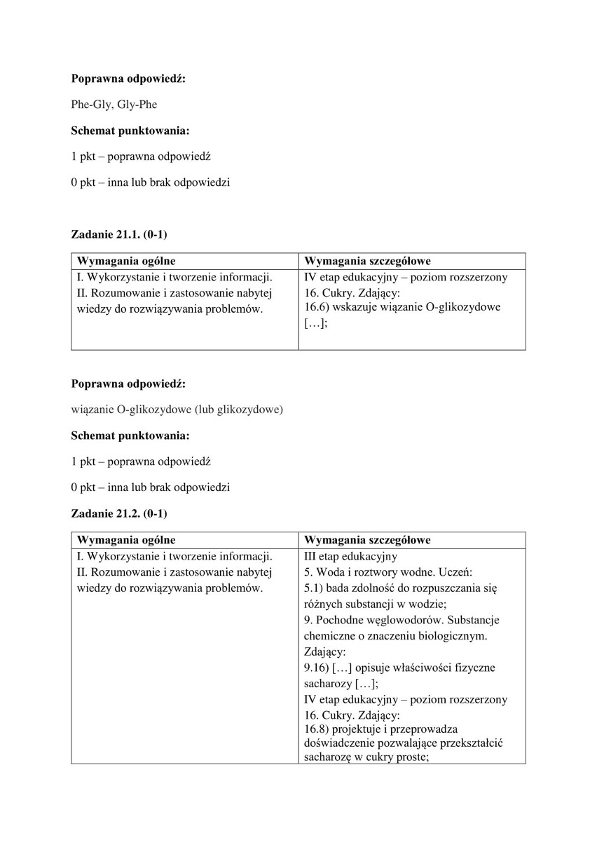 Matura z chemii 2018 r. z Wydziałem Chemii Uniwersytetu Jagiellońskiego [ODPOWIEDZI] 