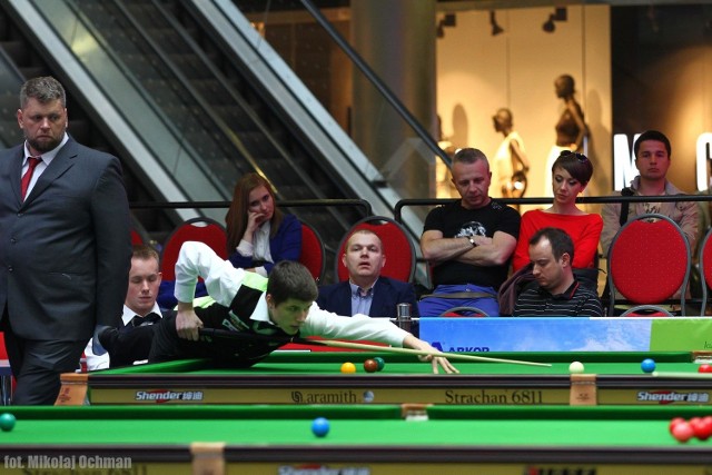 Piotr Słodzinka był już sędzią na najpoważniejszych zawodach snookerowych