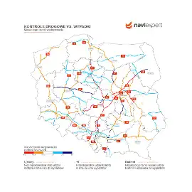 Najbardziej wypadkowe drogi w Polsce
