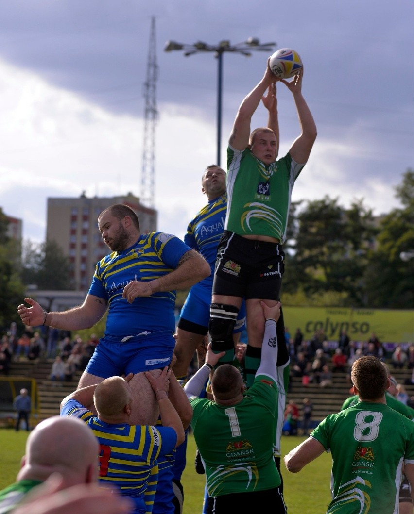 Ekstraliga rugby. Lechia Gdańsk górą w derbach Trójmiasta [ZDJĘCIA]