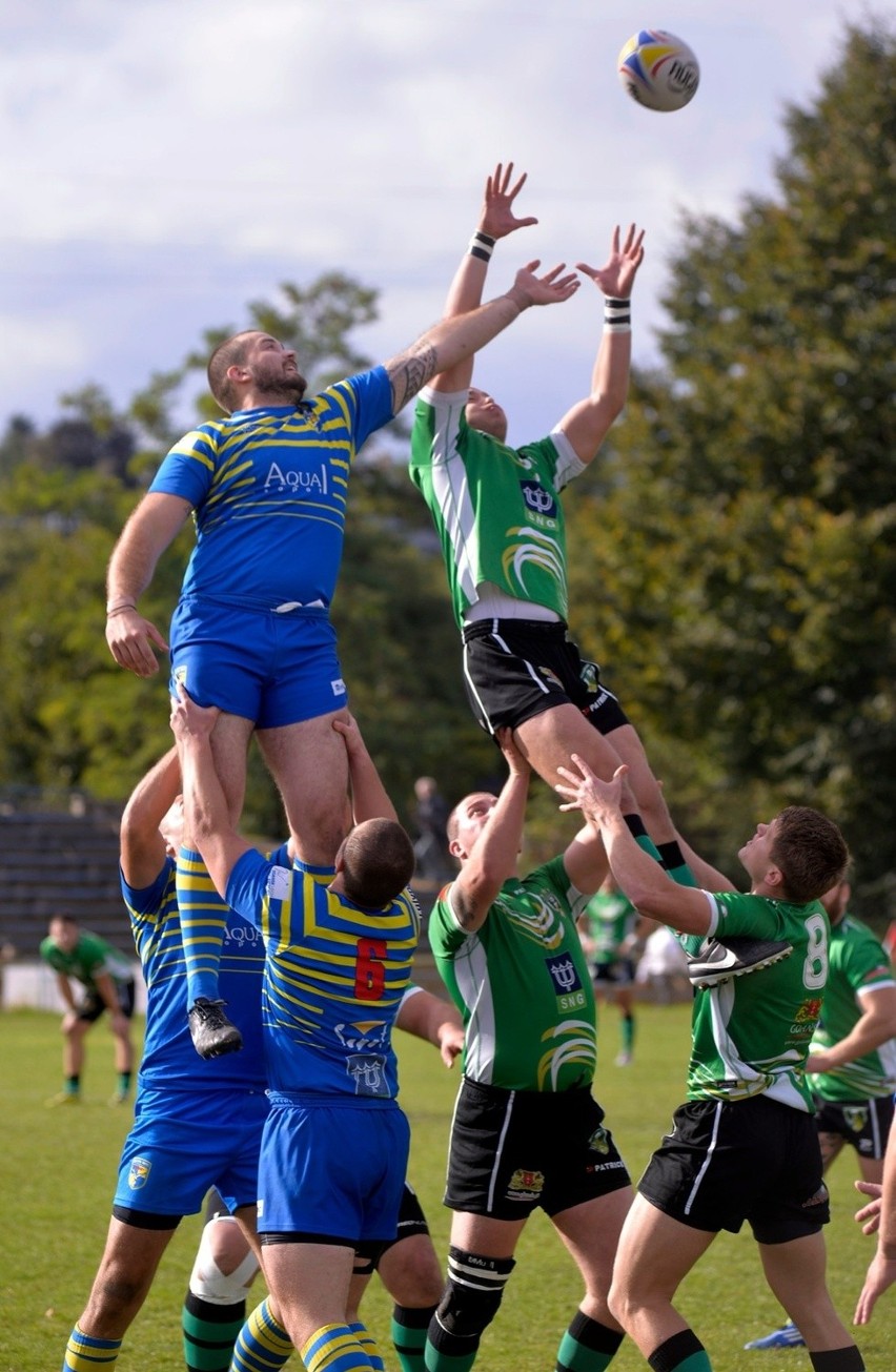 Ekstraliga rugby. Lechia Gdańsk górą w derbach Trójmiasta [ZDJĘCIA]