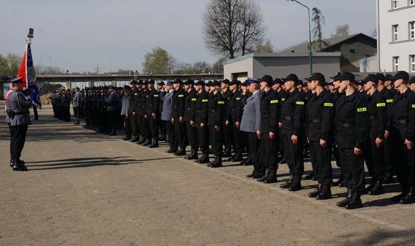 Ślubowanie policjantów