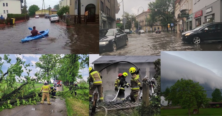 Bilans po ulewach i burzy w Łódzkiem. Te miejscowości ucierpiały najbardziej. Zalane drogi i ulice łódzkich miast