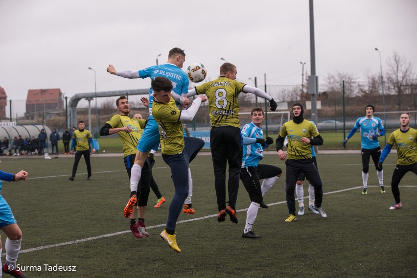 Sparing Błękitnych Stargard z Bałtykiem Koszalin [ZDJĘCIA]