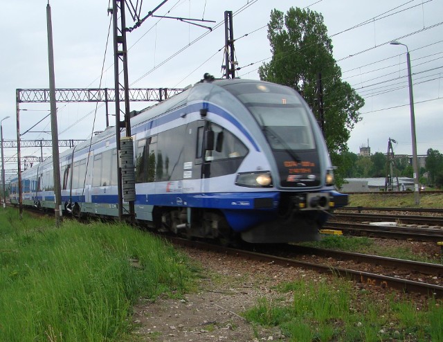 Pociąg w Kozłowie