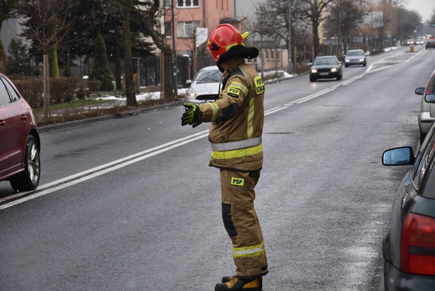 Wypadek w Rybniku na Wyzwolenia, w okolicach przejścia dla...