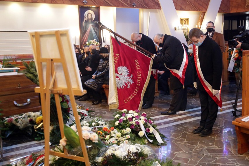 Lublin. Pogrzeb Jerzego Bartmińskiego                        