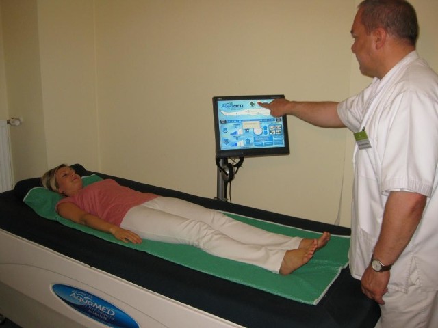 Centrum Rehabilitacji Rolników KRUS w Jedlcu oferuje pacjentom m.in. hydromasaż suchy (na zdjęciu).