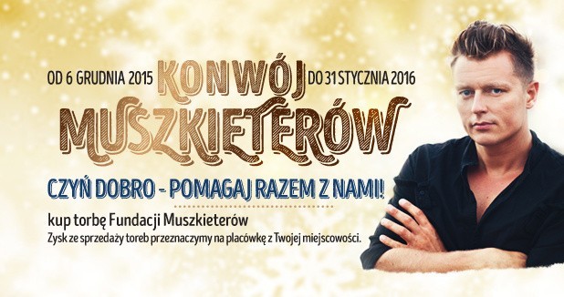 Konwój Muszkieterów pomaga najmłodszym od 2001 roku. Łączna suma pomocy w ramach akcji „Konwój Muszkieterów” w latach 2001-2014 przekroczyła 10 mln złotych.