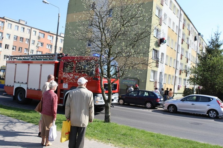 Kobieta wypadła z balkonu przy ul. Banacha w Słupsku