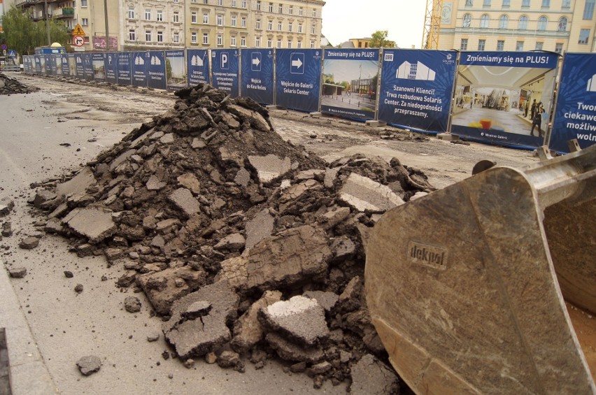 Z powodu budowy parkingu podziemnego na pl. Kopernika na...