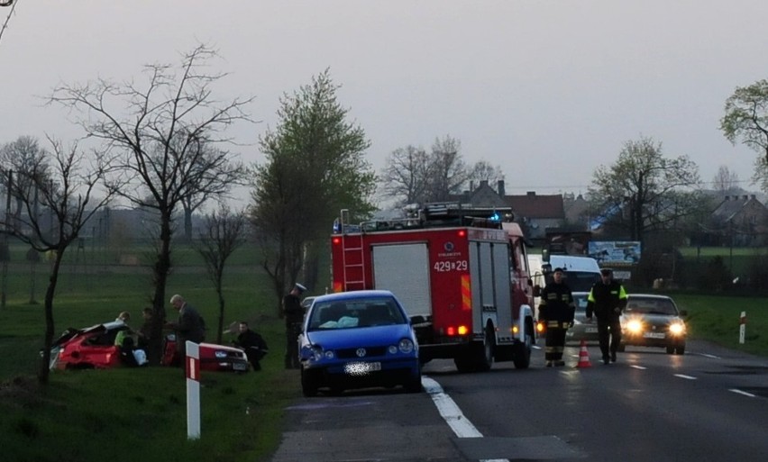 Wypadek na krajowej "jedynce" w Jeleńcu