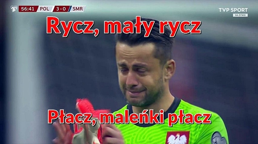 Memy o meczu Polska - San Marino 5:0. "Rycz Fabian, rycz". A Peszko swoje: Pyknęlibyśmy ich Wieczystą  [12.10.21]