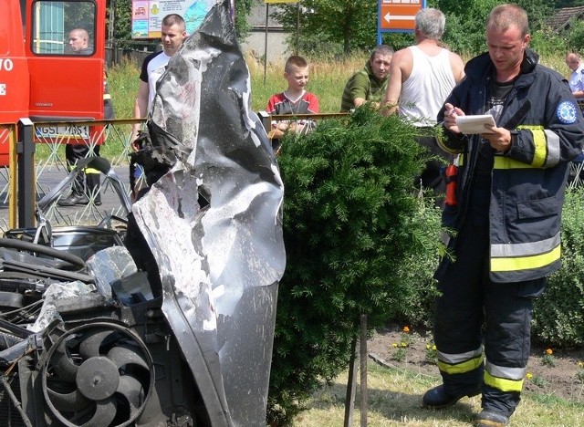 Grzegorz Falkowski z JRG nr 1 w Słupsku jest liderem w kategorii strażaków zawodowych. 