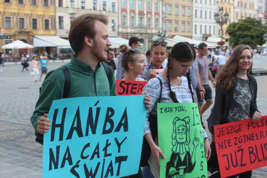 Protest "Nie damy zawłaszczyć Polski"