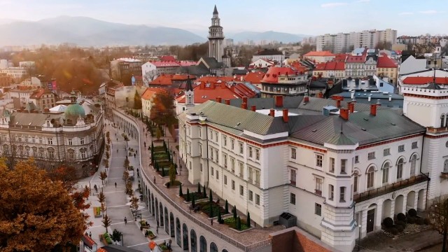 Poglądowa wizualizacja traktu ulic 3 Maja i Zamkowej, od zjazdu na ulicę Wałową do zjazdu z ulicy Sikorskiego/Sukienniczej, udostępnione dzięki uprzejmości Cavatina Holding S.A.