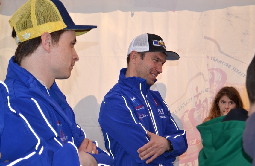 Andrij Karpow ( z lewej) i Sebastian Ułamek wzięli udział w...