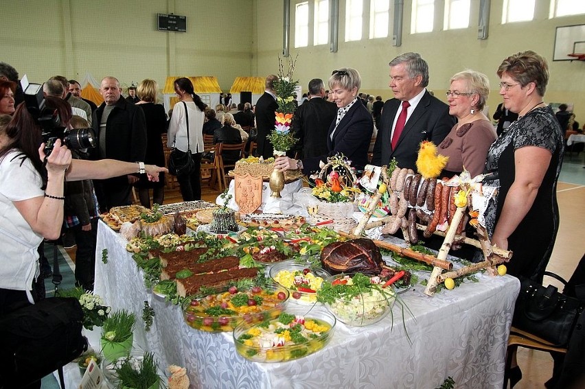 Powiatowa wystawa stołów wielkanocnych w Lubrańcu