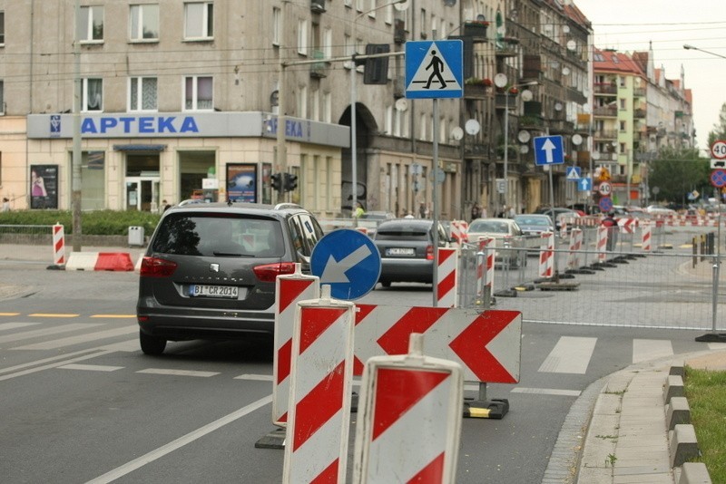 Wrocław Remont Nowowiejskiej i Wyszyńskiego (MAPA, OBJAZDY, ZDJĘCIA)