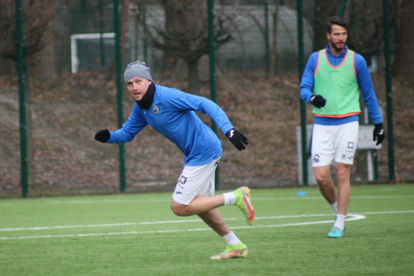 Hutnik Kraków. Trening, 3.01.2024