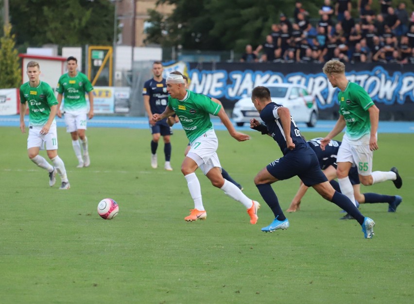 Patryk Mikita, piłkarz Radomiaka Radom najlepszym lewym pomocnikiem rundy jesiennej w Fortuna 1 Liga