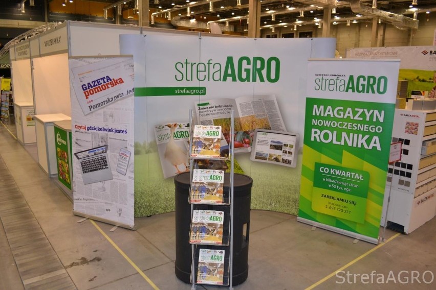 Stoisko "Gazety Pomorskiej" i Strefy AGRO ma numer 127 i...