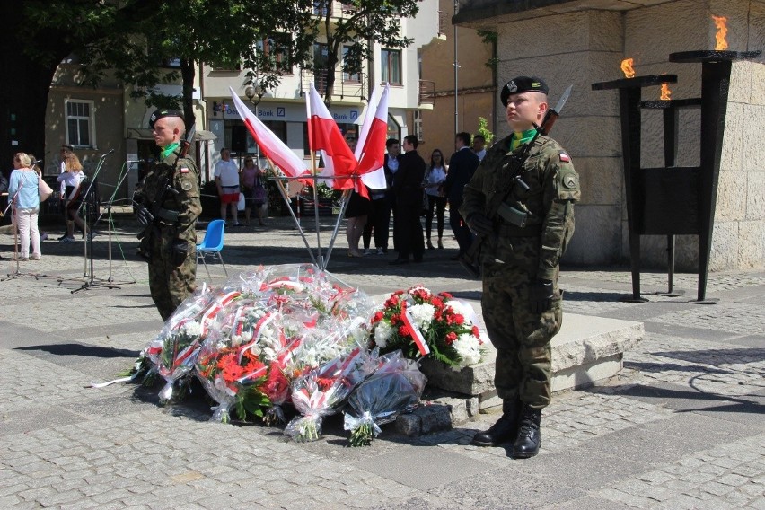 Zielona Góra,. Uroczystości obchodów 73. rocznicy...