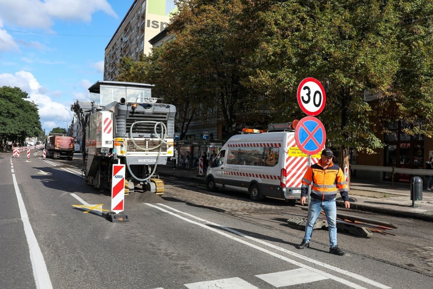 Przebudowa śródmiejskiego odcinka al. Wojska Polskiego w...