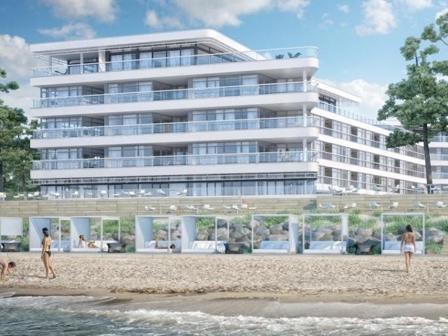 Apartamentowiec Dune w Mielnie [wizualizacja].Dune - najwyższa jakość wykończenia i położenie przy samej plaży.