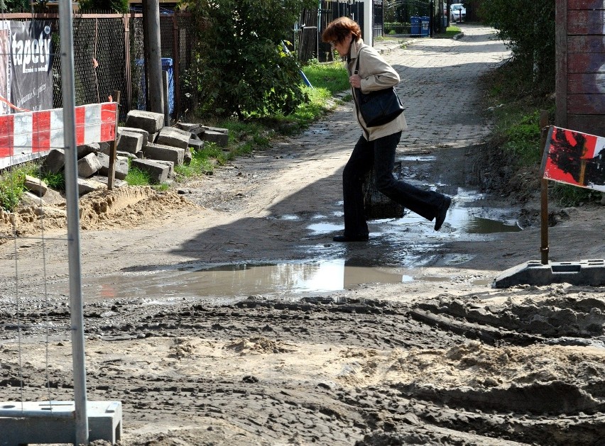 Remont ul. Łęczyńskiej daje się mieszkańcom we znaki (FOTO)