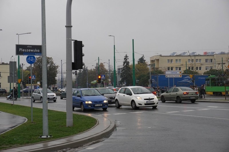 Potężne korki zablokowały możliwość wyjazdu z Posnanii