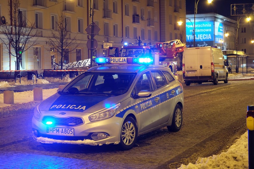 Pożar kamienicy przy ul. Lipowej 16 w Białymstoku