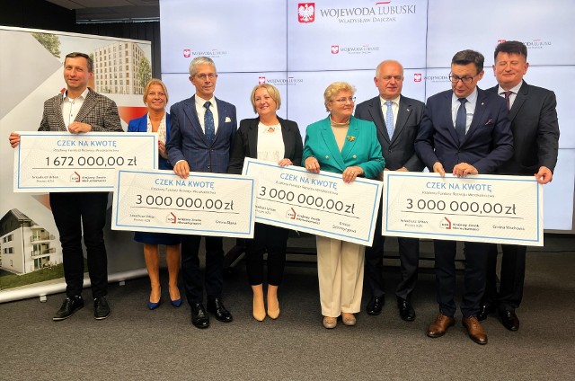 Lubuskie gminy otrzymały w sumie ponad dziesięć milionów złotych.