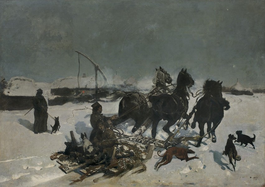 „Noc księżycowa” Józefa Chełmońskiego z 1876 roku, Agra-Art,...