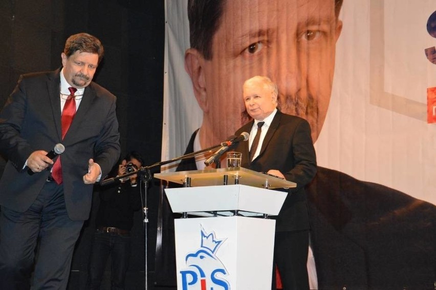 Wybory parlamentarne 2015. Jarosław Kaczyński odwiedził Łowicz [ZDJĘCIA]