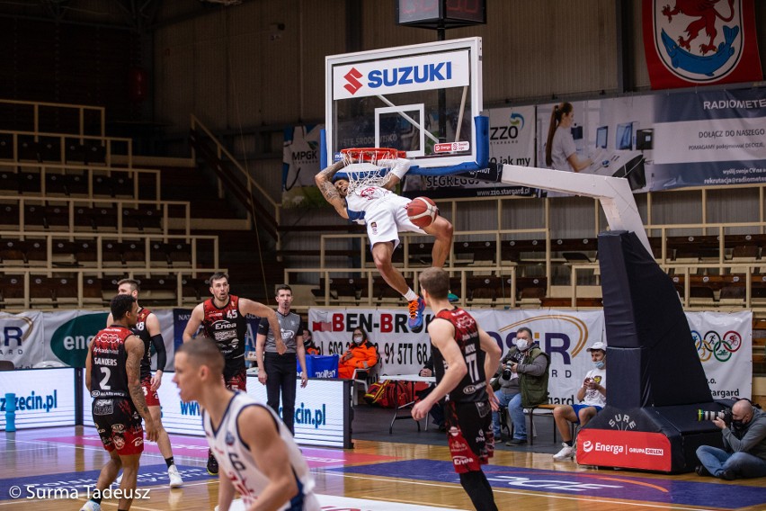 King Szczecin - Enea Astoria Bydgoszcz 75:68. Wygrana w debiucie hiszpańskiego trenera [ZDJĘCIA]