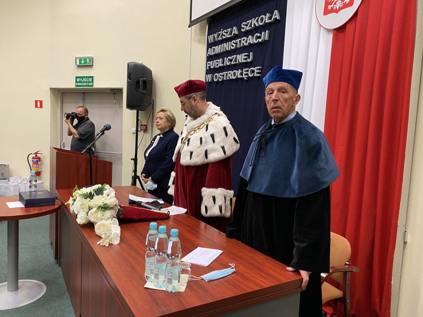 WSAP Ostrołęka. Zakończenie roku akademickiego 2020/2021. 3.07.2021. Zdjęcia