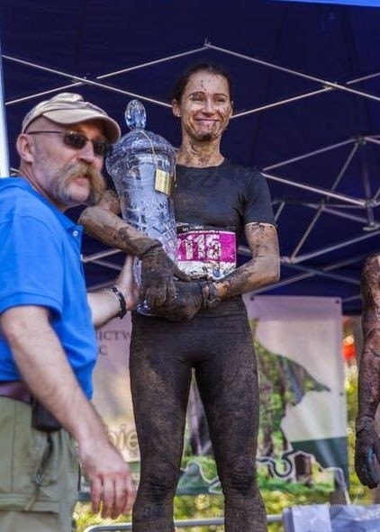 Anna Ficner w Biegu Katrożnika 2013