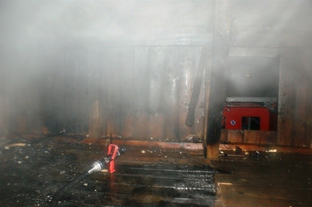 Pożar w Krotoszynie. Dwie osoby zostały ranne