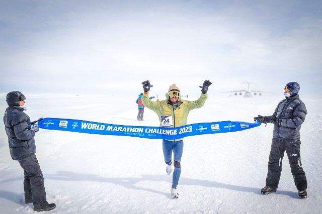 Aż nie da się uwierzyć - David Kilgore wygrał siedem maratonów na siedmiu kontynentach w siedem dni!