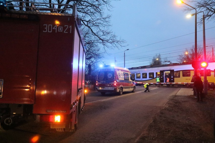 Śmiertelne potrącenie przez pociąg we Wrocławiu