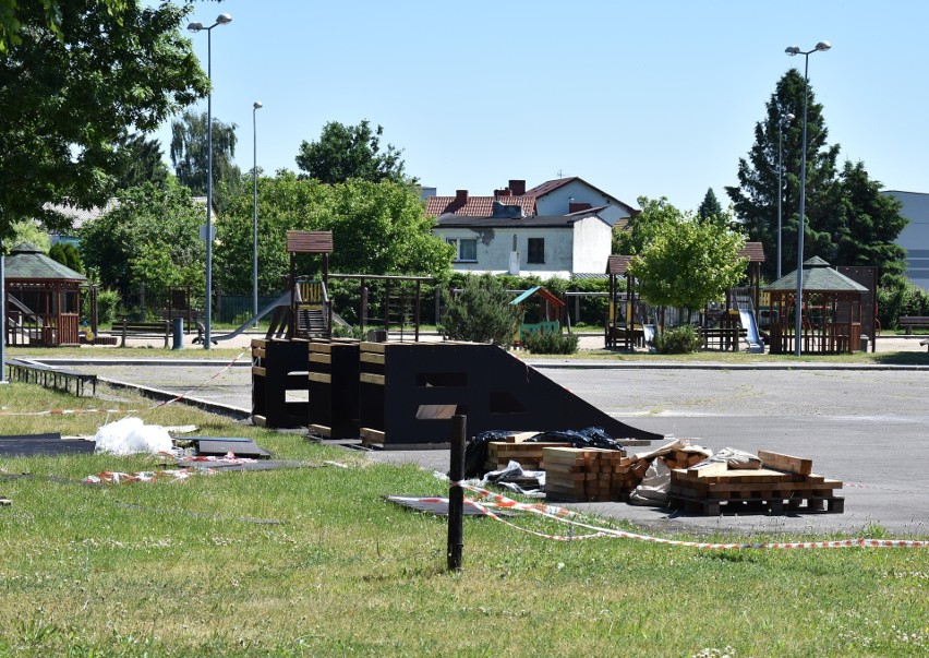Trwa budowa skateparku na terenie Ośrodka Sportu i Rekreacji...