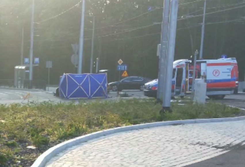 Śmiertelny wypadek na rondzie Olszewskiego. Nie żyje pasażerka