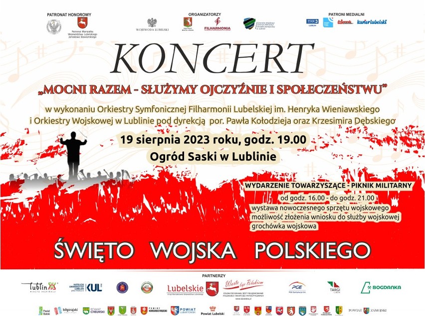 Wyjątkowy koncert z okazji obchodów Święta Wojska Polskiego