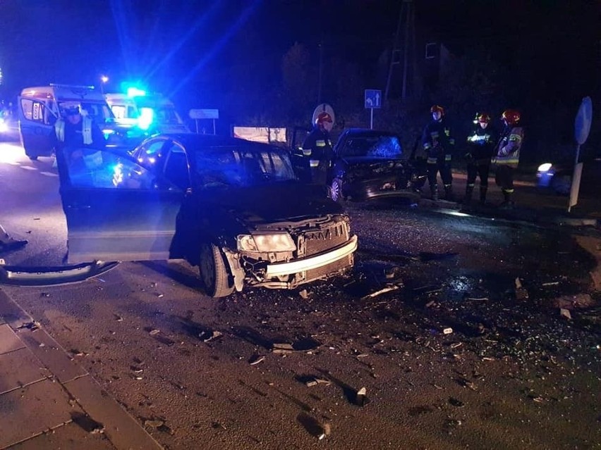 Wypadek w Węgrzcach w gminie Zielonki na drodze krajowej nr...