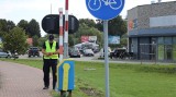 Na przejeździe ostrożności nigdy nie za wiele. Akcja "Bezpieczny piątek" na przejeździe kolejowym w Łebie  | WIDEO