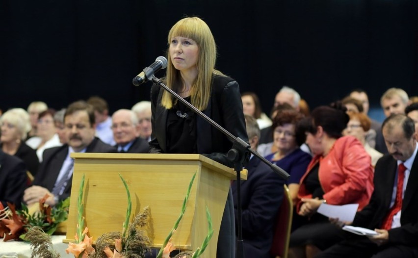 Dorota Zimnicka - przewodnicząca komitetu organizującego...