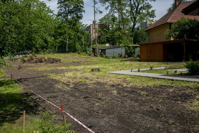 Tak wygląda teren w rejonie ul. Bytomskiej po działaniach ekipy z koparką