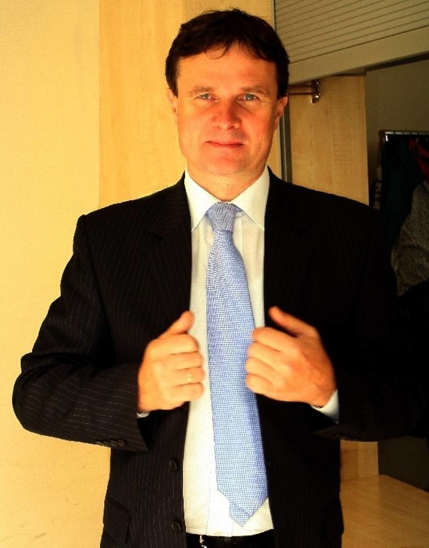 Dariusz Reśko, ubiegający się o reelekcję burmistrz...